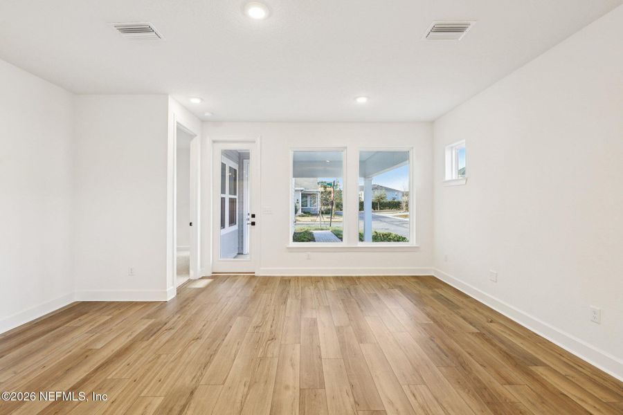 Spacious, unfurnished interior of a new home in Brookside at Shearwater, St. Augustine (Image 22).