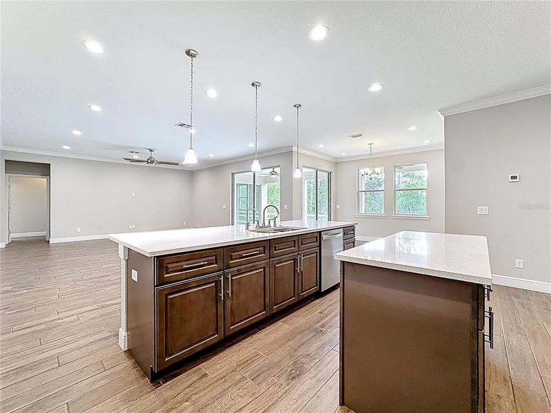 Furnished interior view inside a new home in , Orlando (Image 7).