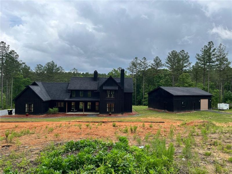 In-progress construction of a new home in , Aragon, GA (Image 35).