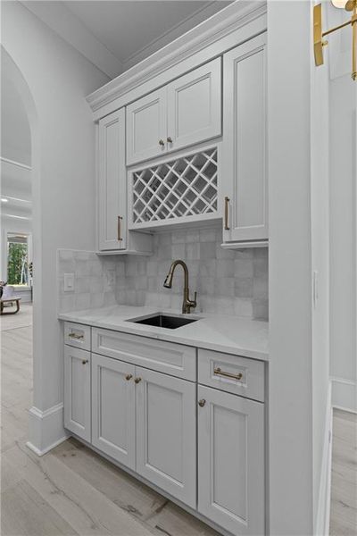 Furnished interior view inside a new home in , Dacula (Image 42).