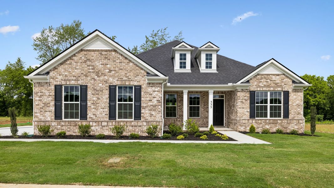Representative exterior photo of a completed home built from the Holden by D.R. Horton in Harvest Point, Spring Hill, TN (Image 31).