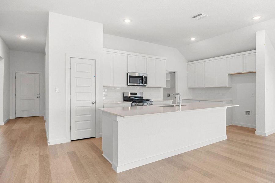 Furnished interior view inside a new home in Prairie Winds, Hutto (Image 10).