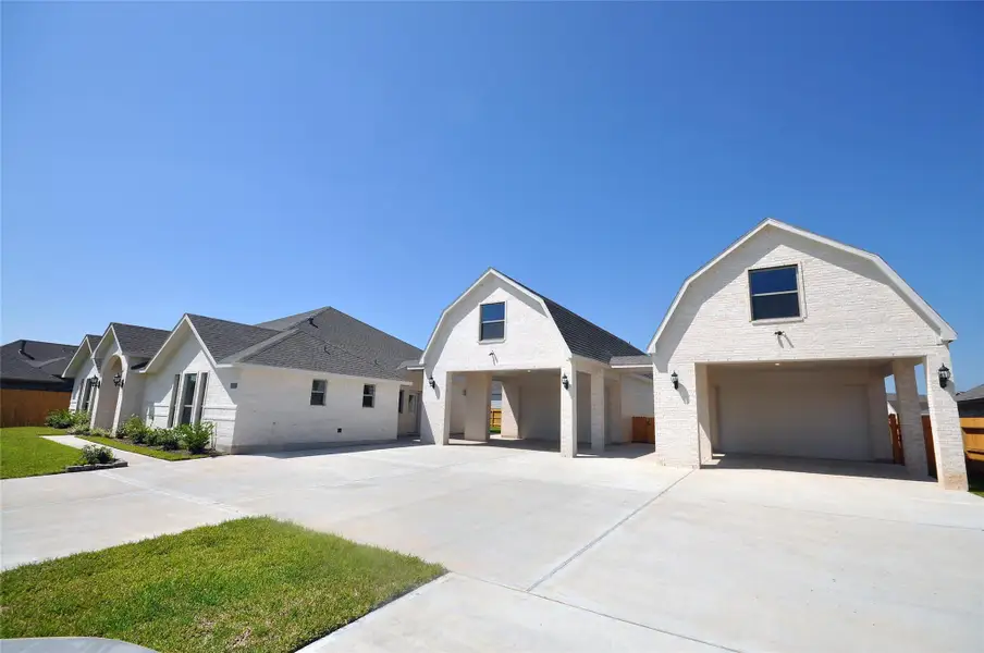 Each of the 2  Big Kahuna Garages include appx. 850 sq. ft of additional living space with an additional 4 bathrooms.