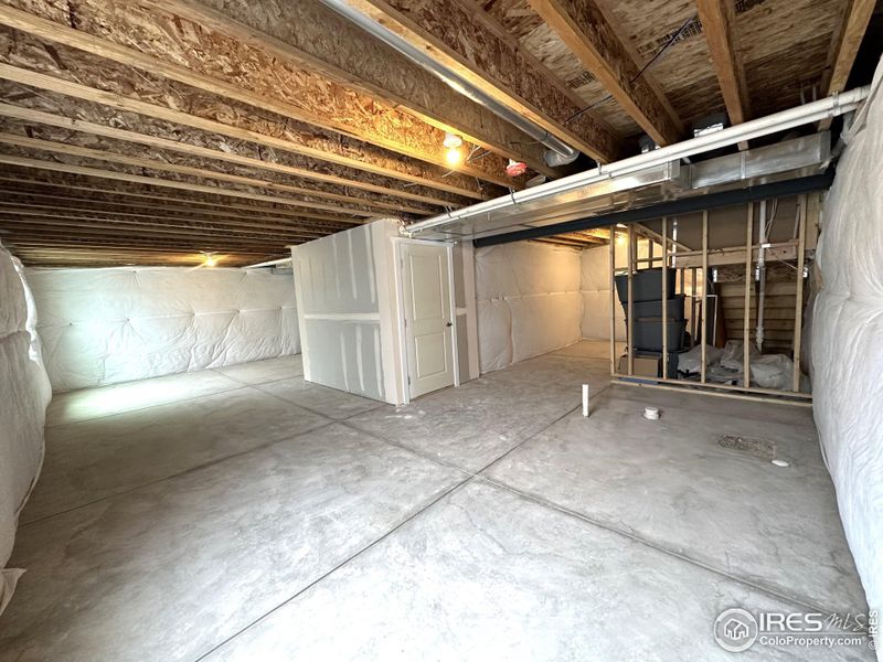 Plenty of room to grow in basement