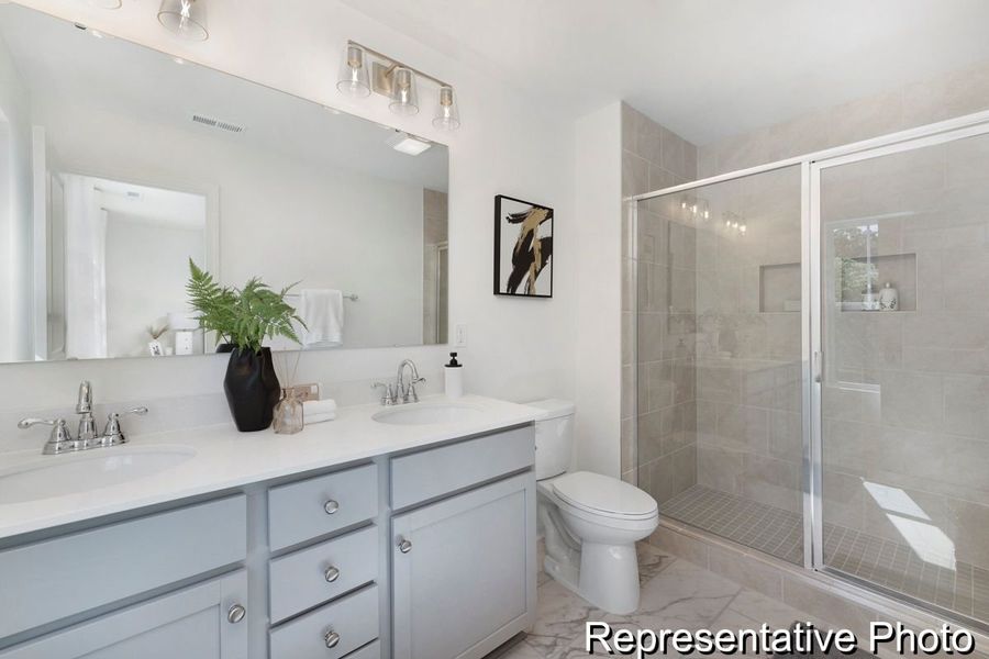 Furnished interior view inside a new home in Edgewater - Cottage Greens, Lancaster (Image 15).