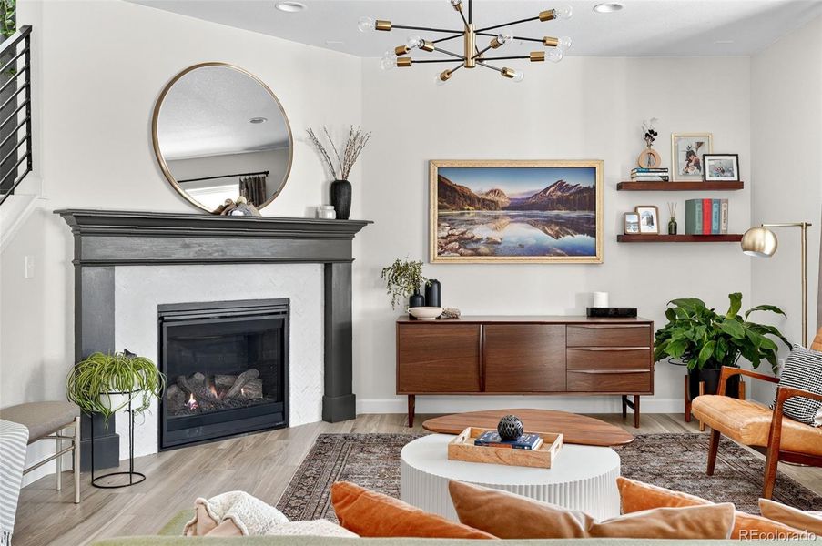 Furnished interior view inside a new home in Colliers Hill, Erie (Image 14). Furnished interior view inside a new home in Colliers Hill, Erie (Image 14).