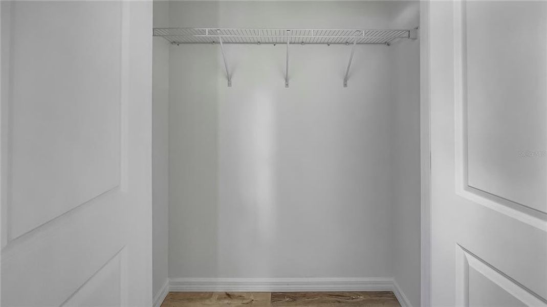 RENDERING - TYPICAL SECONDARY CLOSET