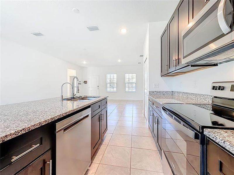 Furnished interior view inside a new home in , Ocala (Image 10).