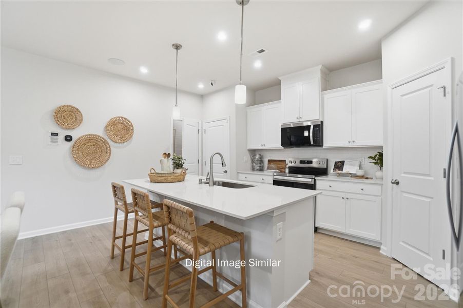 Furnished interior view inside a new home in Bratton Pointe, Rock Hill (Image 5).