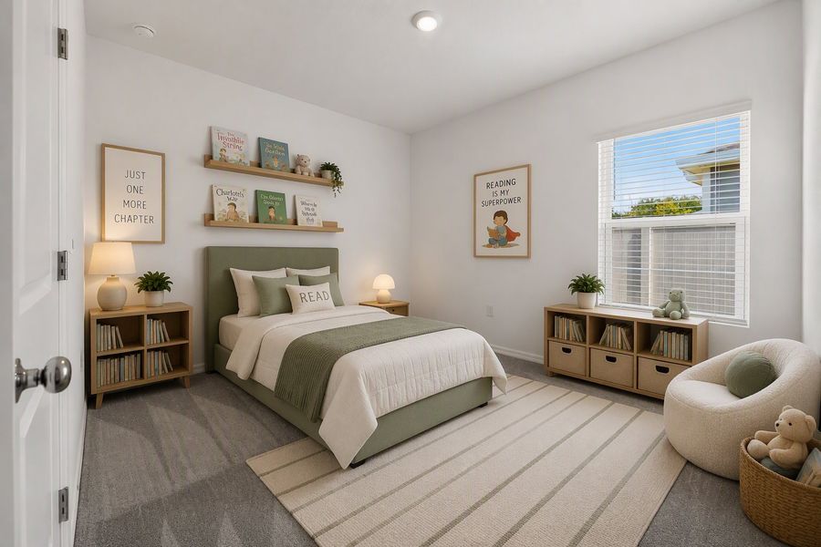 Representative furnished interior of a home built from the Oleander by Taylor Morrison in Coopers Meadow, Jacksonville (Image 6).