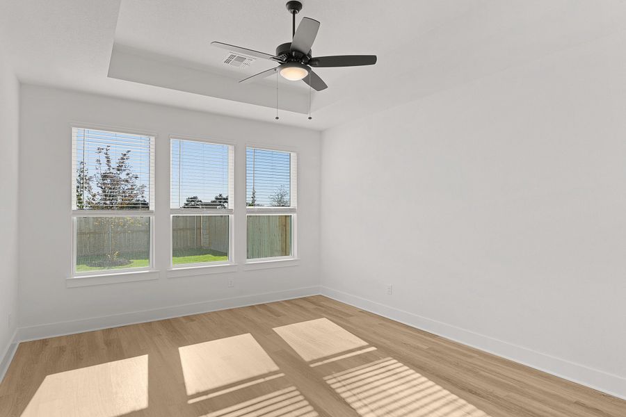 Spacious, unfurnished interior of a new home in Lariat, Liberty Hill (Image 62).