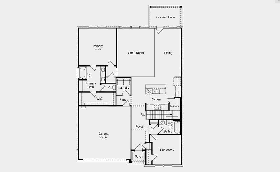 2D floor plan layout of this home in River Ridge, Crandall, TX (Image 3). 2D floor plan layout of this home in River Ridge, Crandall, TX (Image 3).