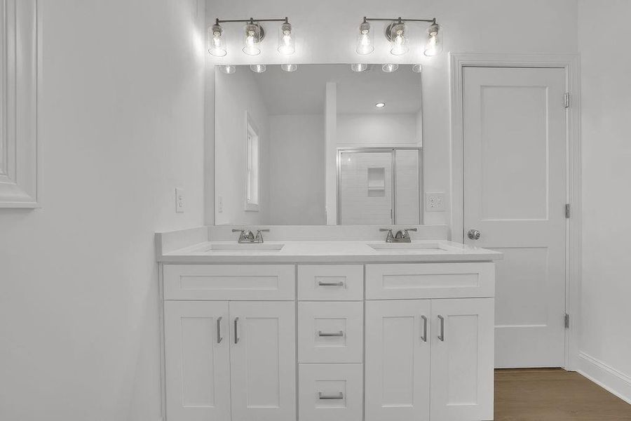 Furnished interior view inside a new home in , Ball Ground (Image 11).