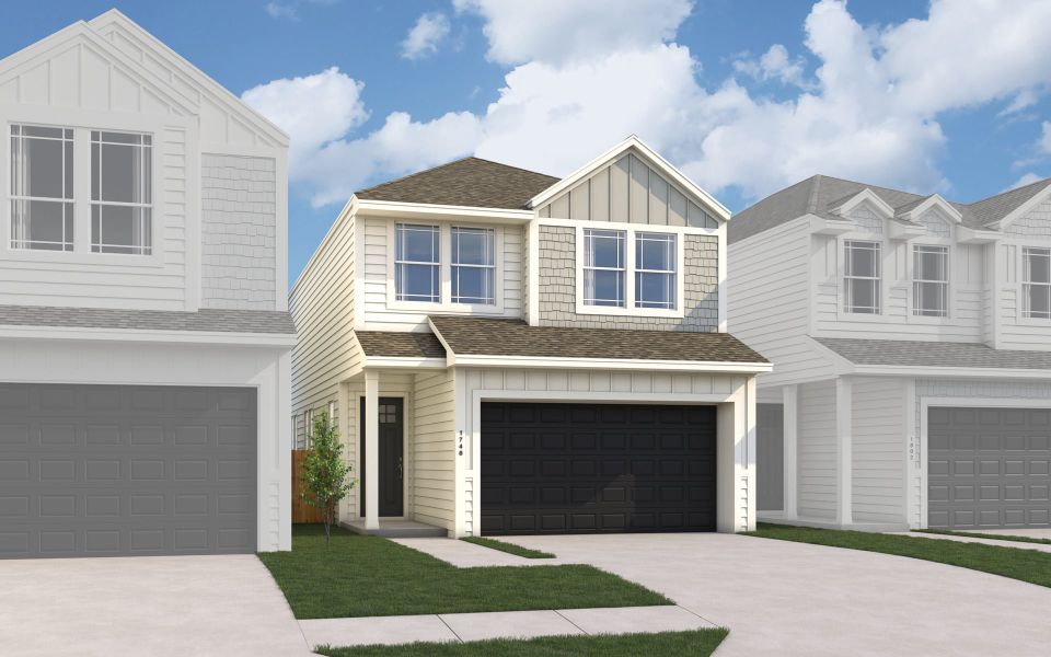 Rendering of floor plan. Colors and features may differ from shown representation.