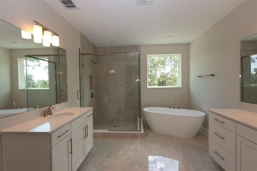 Furnished interior view inside a new home in Eden at Crossprairie, St. Cloud (Image 8).