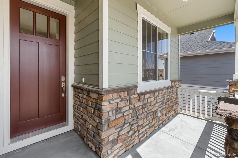 Furnished interior view inside a new home in Rhyolite Ranch, Castle Rock (Image 15).