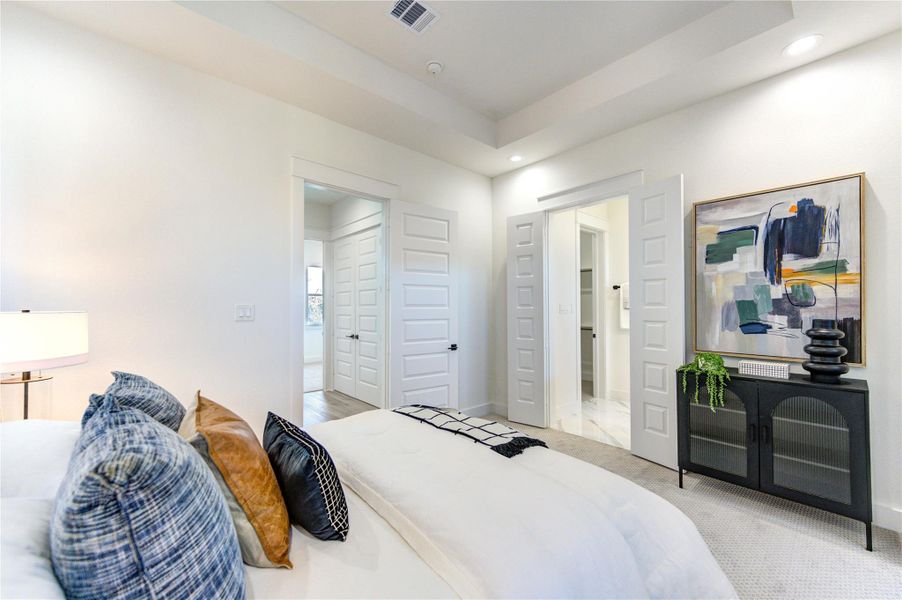 Furnished interior view inside a new home in , Houston (Image 6).