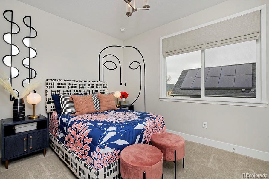 Furnished interior view inside a new home in , Denver (Image 6).