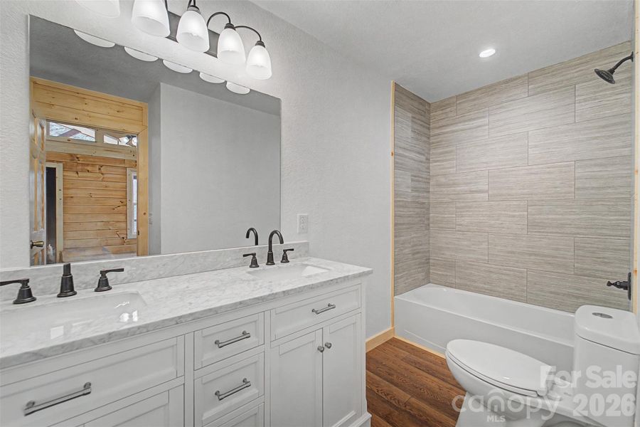 Furnished interior view inside a new home in , Whittier (Image 10).