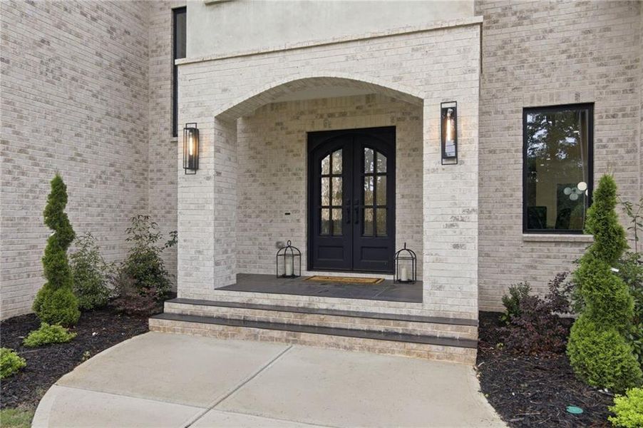 Exterior details and patio area of a home in , Buford (Image 4). Exterior details and patio area of a home in , Buford (Image 4).