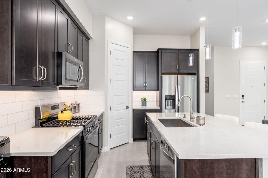 Open to the living room