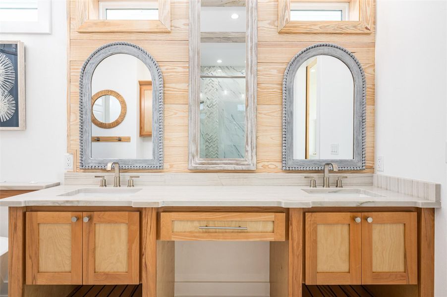 Furnished interior view inside a new home in , Bolivar Peninsula (Image 8).