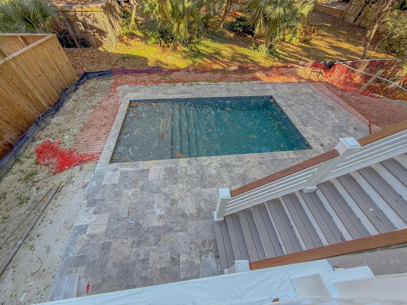 In-progress construction of a new home in , Isle Of Palms, SC (Image 48).