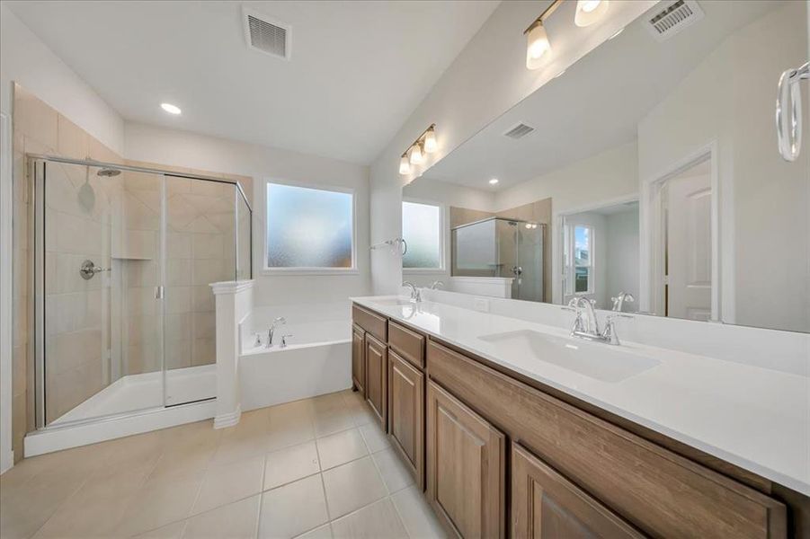 Furnished interior view inside a new home in Liberty Pointe, Gainesville (Image 10).