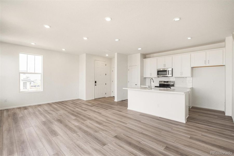 Spacious, unfurnished interior of a new home in , Aurora (Image 16). Spacious, unfurnished interior of a new home in , Aurora (Image 16).