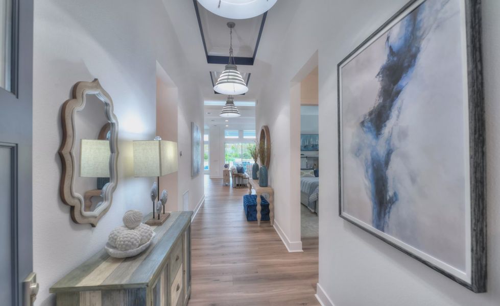 Furnished interior view inside a new home in Mosaic, Daytona Beach (Image 4).