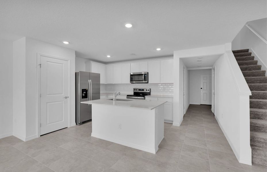 Furnished interior view inside a new home in Normandy Pines, Jacksonville (Image 11).