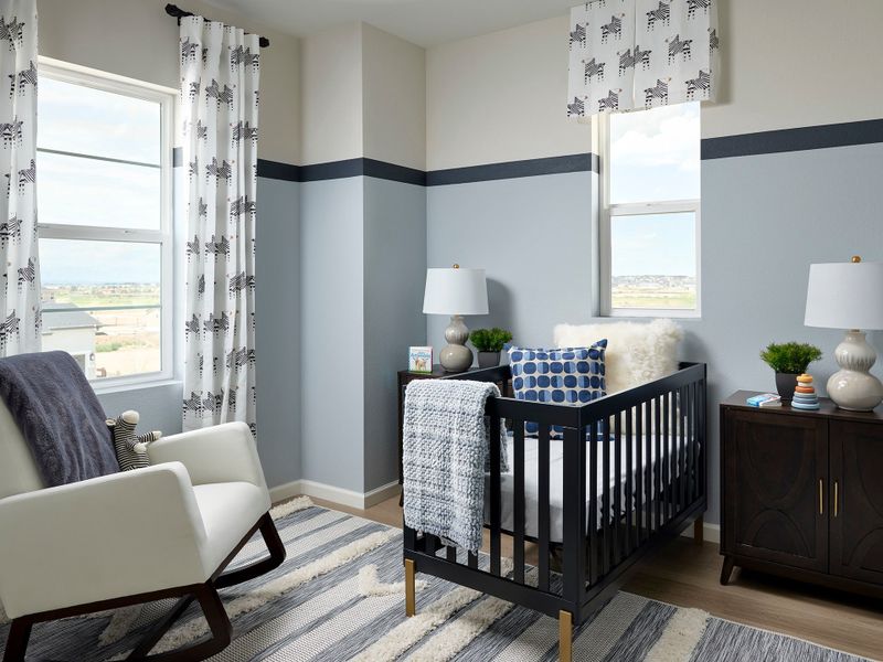 Representative furnished interior of a home built from the 3202 by Tri Pointe Homes in The Aurora Highlands, Aurora (Image 5).