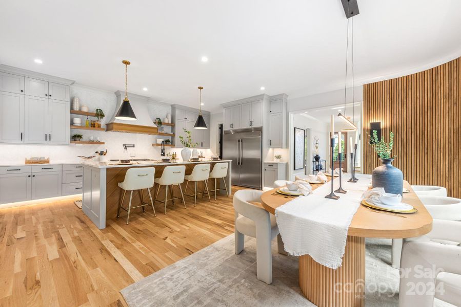 Dining Area and Kitchen