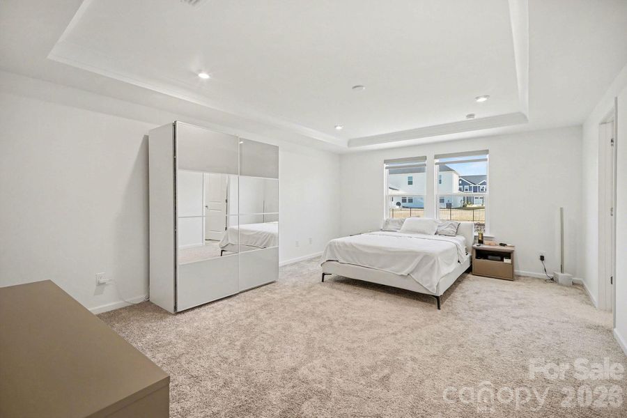 Furnished interior view inside a new home in Parkside Crossing, Charlotte (Image 9).