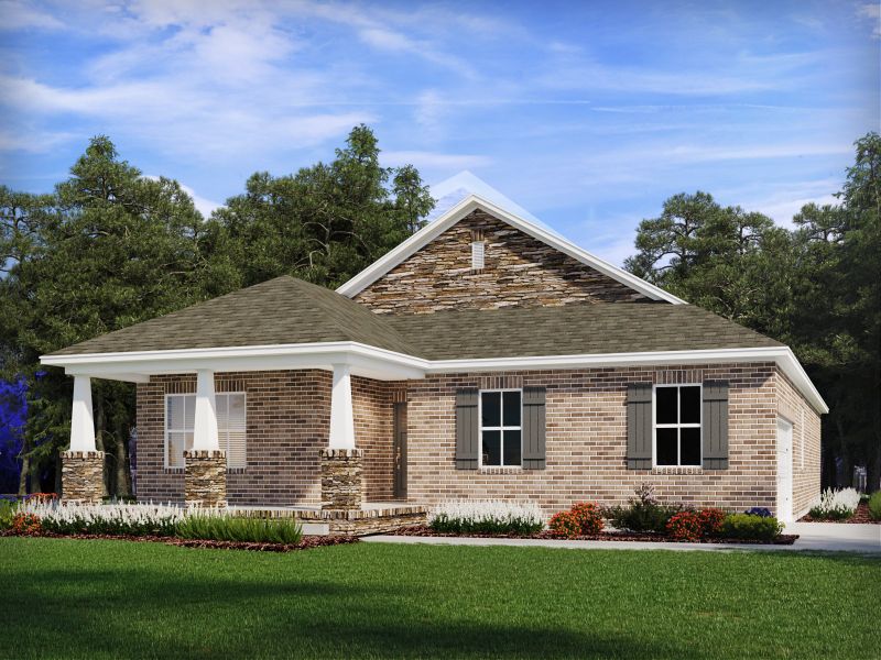 Representative exterior photo of a completed home built from the Nelson by Meritage Homes in Benders Cove - Estate Series, Mount Juliet, TN (Image 9). Representative exterior photo of a completed home built from the Nelson by Meritage Homes in Benders Cove - Estate Series, Mount Juliet, TN (Image 9).