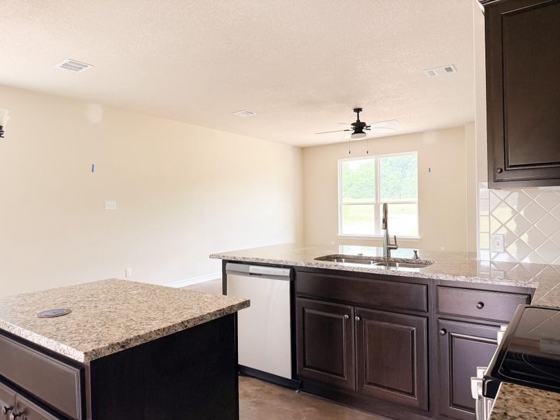 Furnished interior view inside a new home in , Jewett (Image 6).