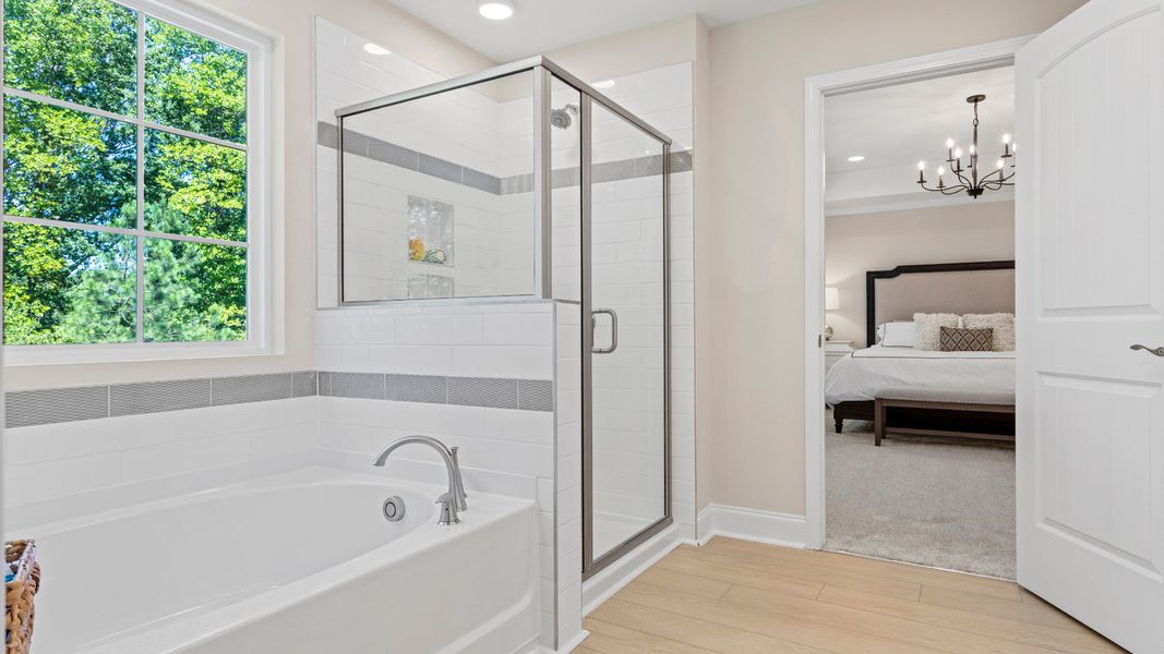 Furnished interior view inside a new home in Whispering Pines, Franklinton (Image 9).