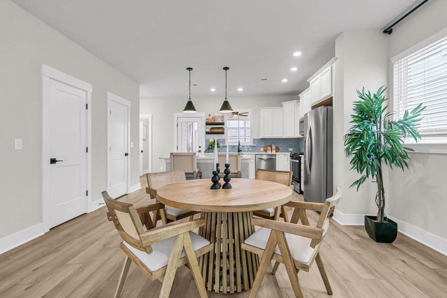 Furnished interior view inside a new home in Nexton - Midtown - The Park Collection, Summerville (Image 7).