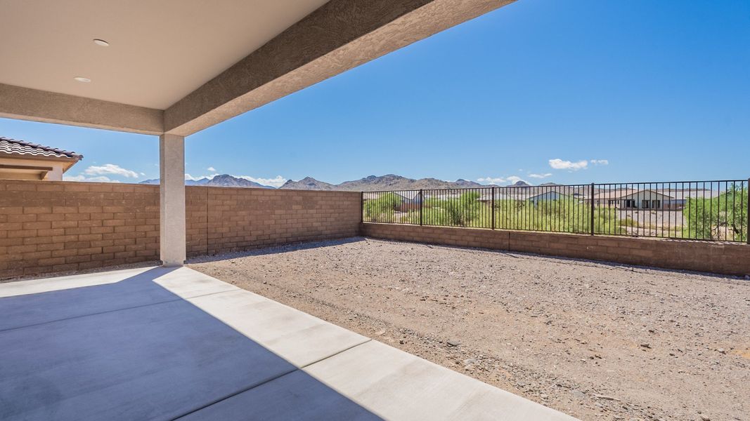 Furnished interior view inside a new home in Hacienda at Estrella, Goodyear (Image 49).