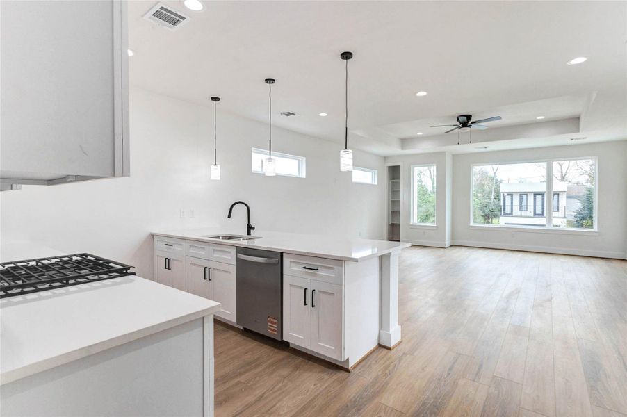 Furnished interior view inside a new home in , Houston (Image 14).