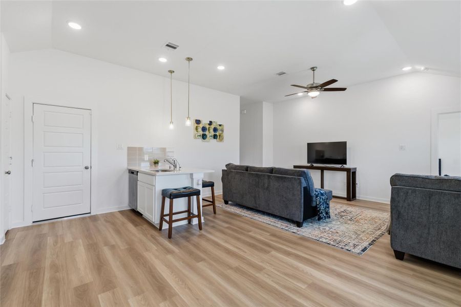 Furnished interior view inside a new home in Ambrose, La Marque (Image 9).