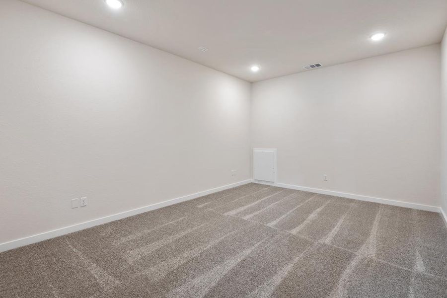 Spacious, unfurnished interior of a new home in Park Collection at Heritage, Dripping Springs (Image 33). Spacious, unfurnished interior of a new home in Park Collection at Heritage, Dripping Springs (Image 33).