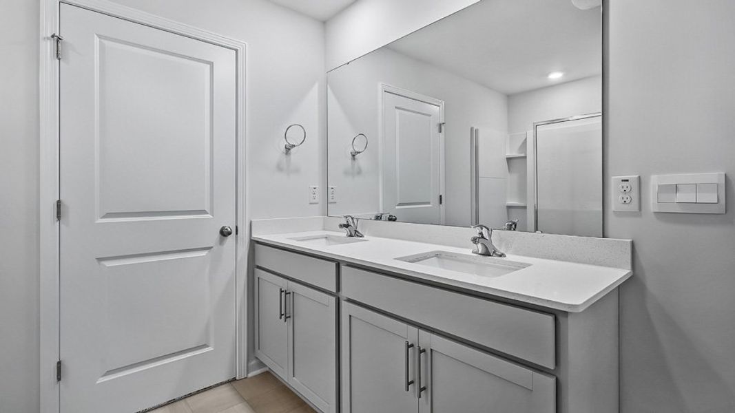 Furnished interior view inside a new home in The Landing at Summerhaven, Mebane (Image 7).