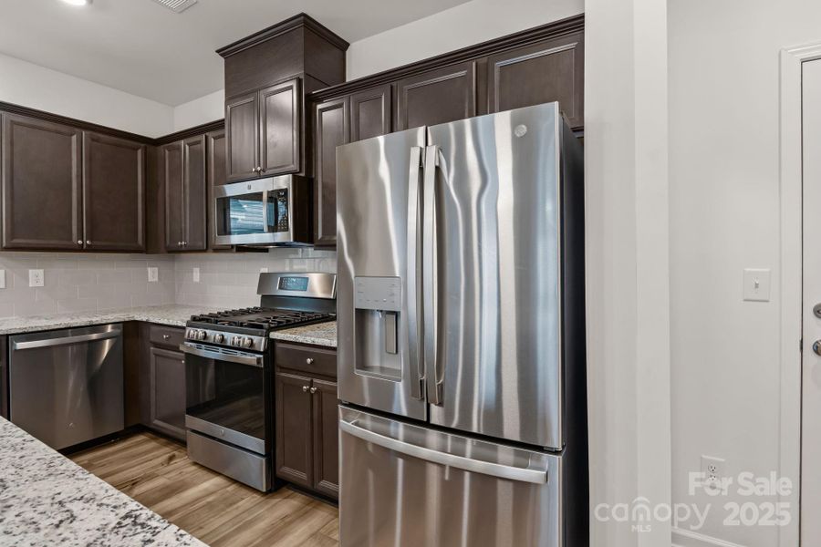 Furnished interior view inside a new home in , Charlotte (Image 11).