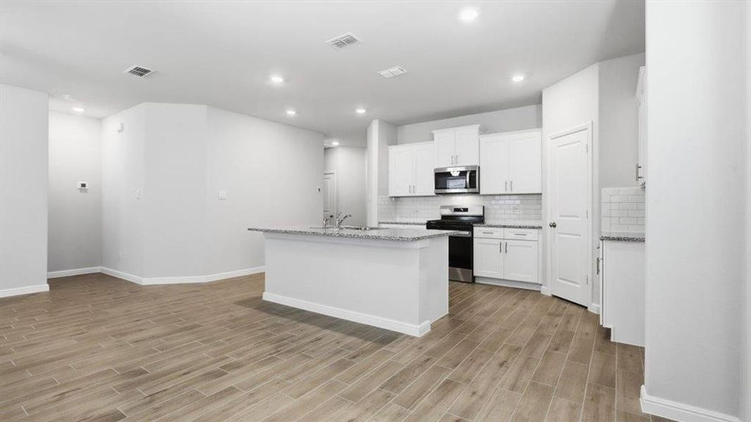 Furnished interior view inside a new home in Terra Trace, Fort Worth (Image 9).