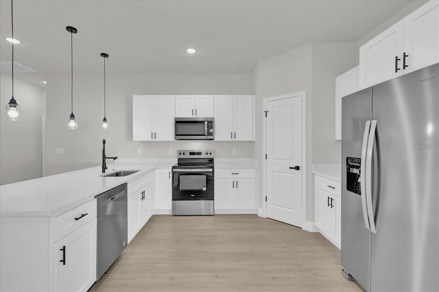 Furnished interior view inside a new home in , Ocala (Image 8).