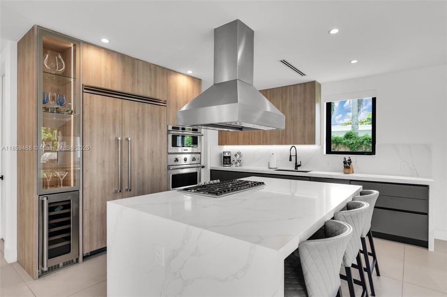 Furnished interior view inside a new home in , Miami (Image 45).