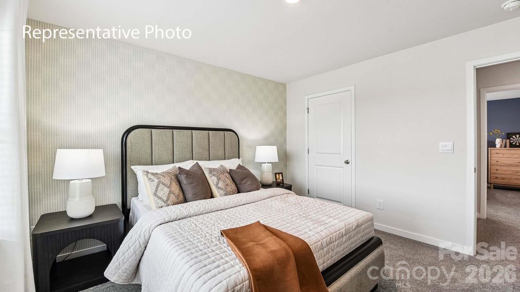 Furnished interior view inside a new home in Brandon Creek, Gastonia (Image 21).