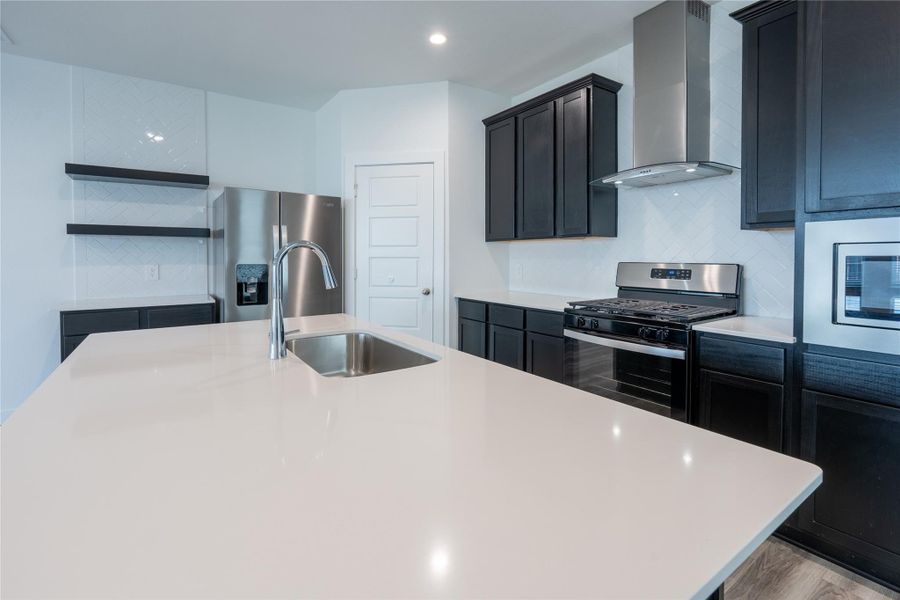 Furnished interior view inside a new home in City Gate, Houston (Image 14).