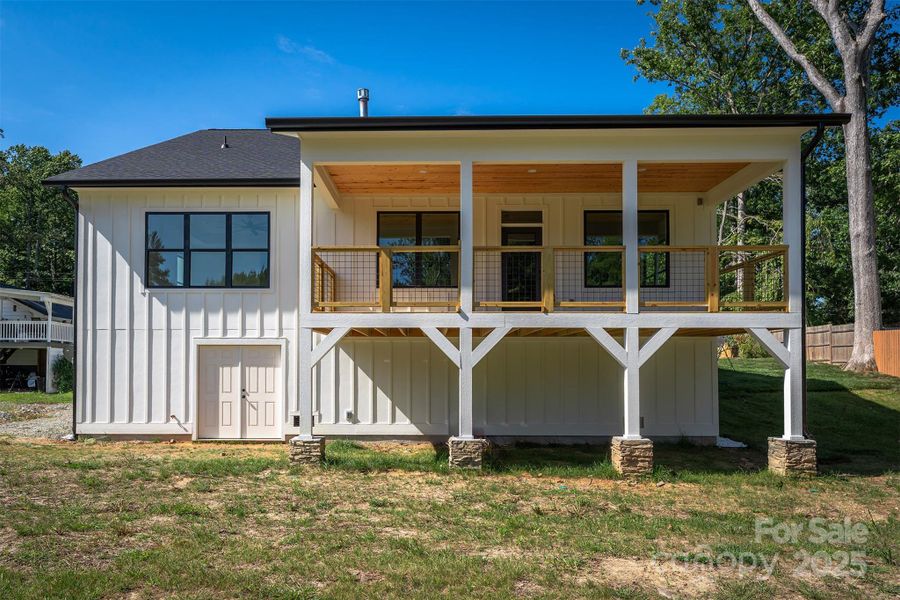 Front exterior of a new home in , Hendersonville, NC, highlighting curb appeal (Image 22).